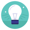 Brand identity icon showcasing the complete branding service by Creative Footing, including research, toolkits, colour palettes, typography, and logo design.